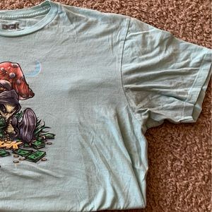 Alien Mushroom Graphic Tee